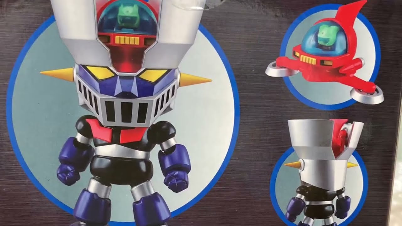 GSC 黏土人 1943 無敵鐵金剛 魔神Z Mazinger Z Q版 - YouTube