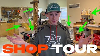 What is in my Woodworking Shop? | Shop Tour 2024