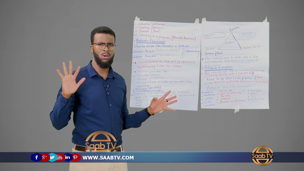 Anshaxa Mihnadeed ee Baraha | Qaybtii labaad Barnaamijka Bare-kaab