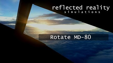 Rotate MD-80 Part 4 - LIEO RNAV Approach [X-Plane]