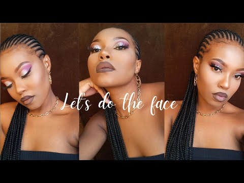 Let's do the face | Khenso N | SA YOUTUBER  #makeuptutorial