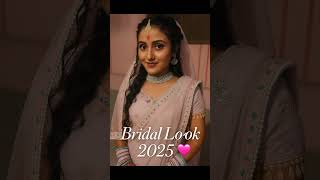 Pastel pink dulhan vibes 🌸 #bridallook  #pastelbride #dulhanlook #makeupreels  #ribu_beauty