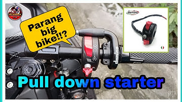 Moto Vlog 47 - Pull down starter right switch installation