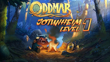 oddmar level 3-1 || oddmar jotunheim level 1 clear all coin badges