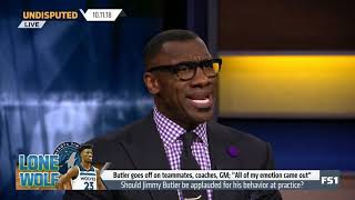 Hotshould Jimmy Butler Be Applauded For His Behavior At Practice? Undisputed 10112018