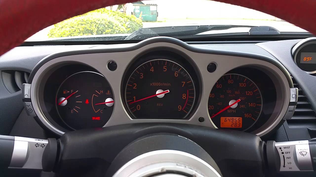 2008 Nissan 350Z Single Mass Flywheel Chatter YouTube