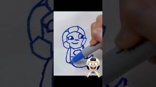 Draw Mermaid Kikmee Transformers Botbots 180