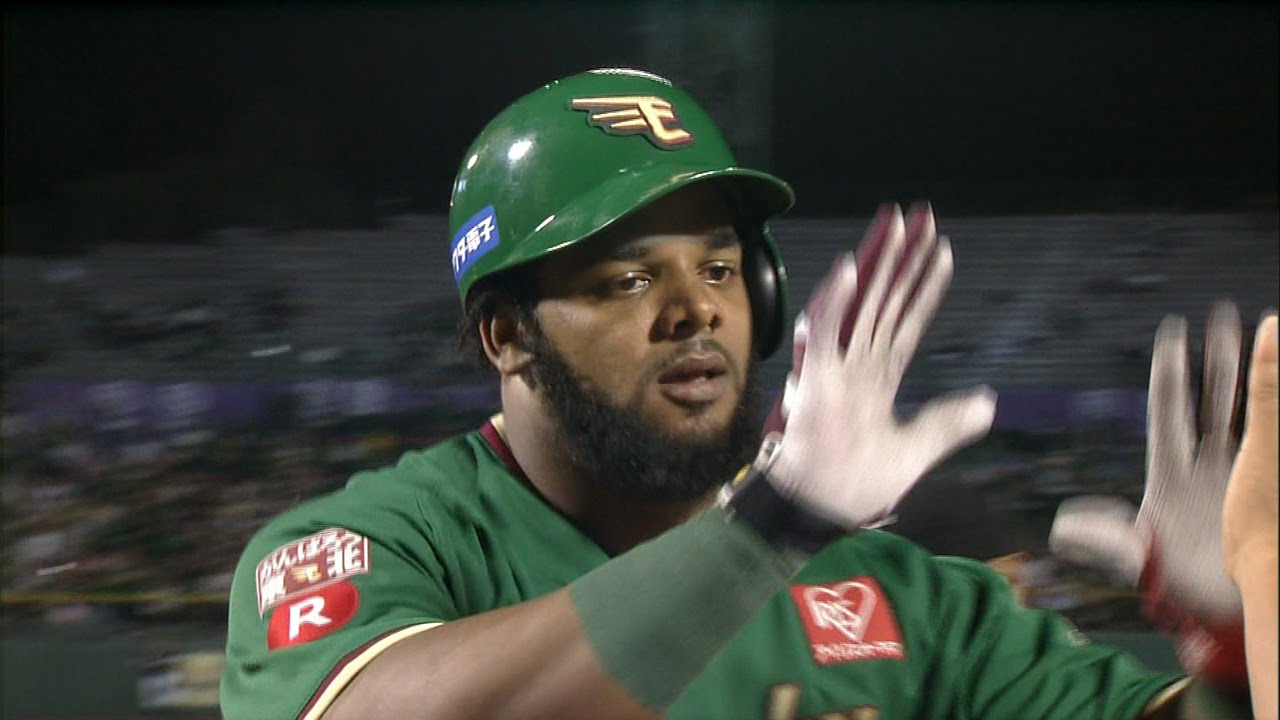 プロ野球パ 出た勝ち越しの14号ソロhr ペーニャの一発でついに楽天が逆転 15 08 23 E H Youtube