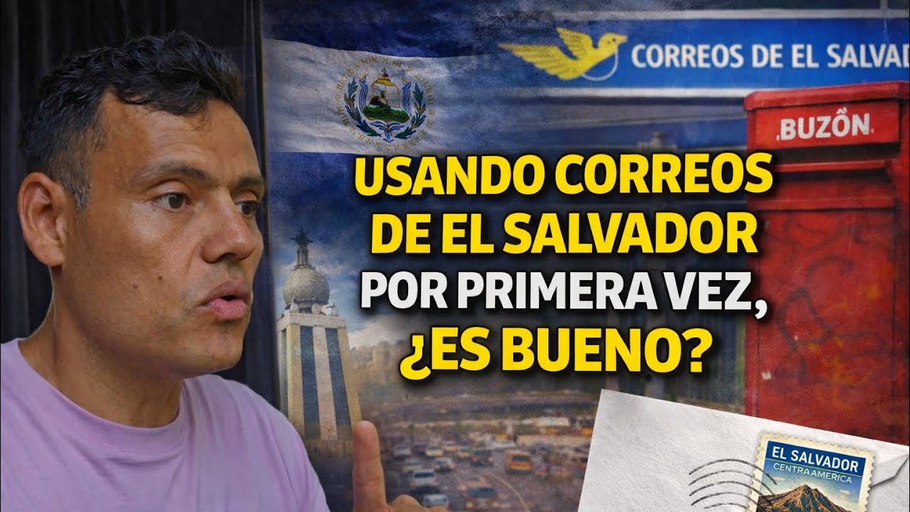 Hay Post Office en El Salvador 🤯 🇺🇸 🇸🇻 
