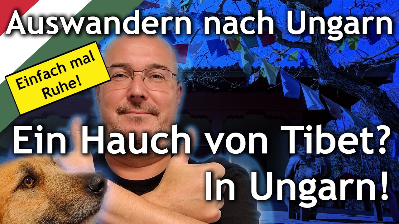 Auswandern nach Ungarn - Ein Hauch von Tibet? #ungarn #stupa #zalaszántó