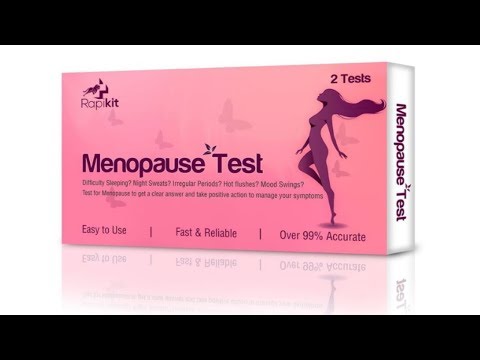 Vidéo: Diagnostic Et Tests De Ménopause