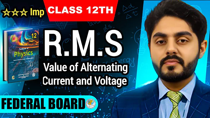 rms value of alternating current and voltage class 12 | Root mean square value || NBF || Federal