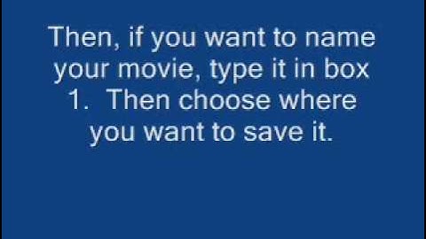 How to convert Windows Movie Maker to Youtube format for dummies