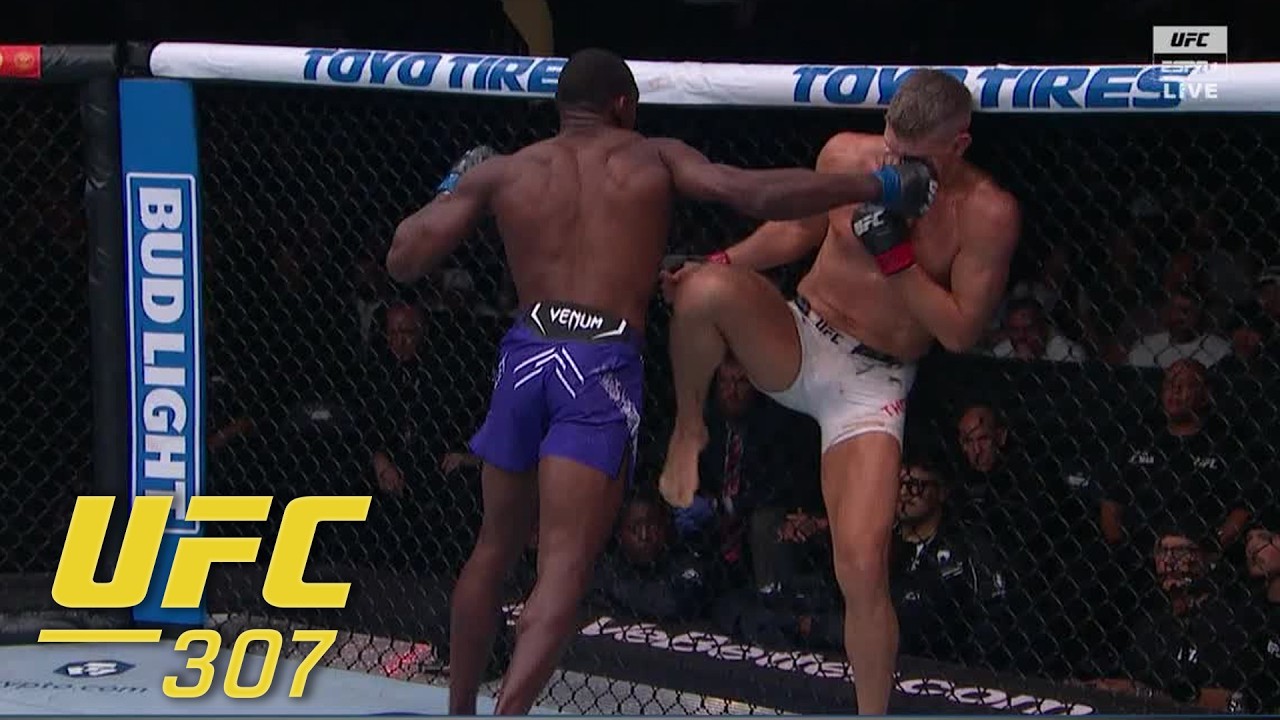 Joaquin Buckley Knocks Out Stephen Thompson On UFC 307 Prelims ESPN MMA