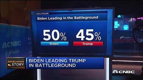 Joe Biden holds stable lead in six swing states after debate: CNBC/Change Research poll