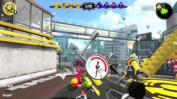 Splatoon 2 Global Testfire Weapons and Control Test Gameplay on Nintendo Switch