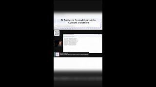 NotebookLM Just Analyzed My Entire Google Sheet In Seconds #shorts