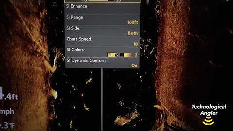 Humminbird Dynamic Contrast Overview - Side and Down Imaging