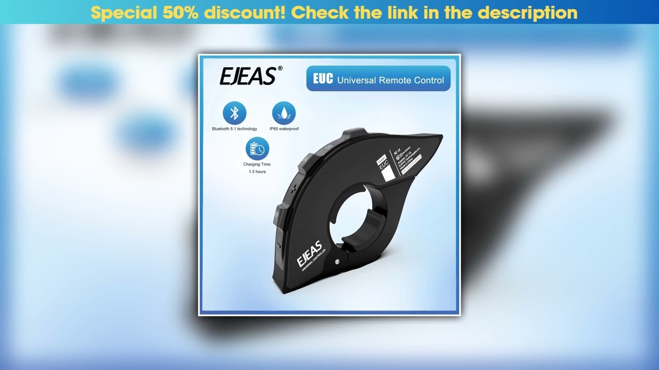 Editor’s Choice 1Pcs EJEAS EUC Bluetooth Handle Remote Controller  for EJEAS Type C V6Pro+/V7/V4Plu