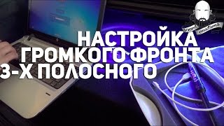 Настройка трехполосного громкого фронта на компонентах Dragster Audio от Riba Sound Customs.