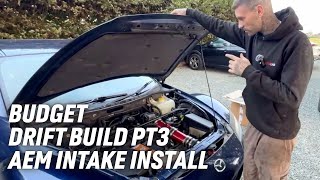Mazda RX8 Drift Build Part 3 AEM Intake