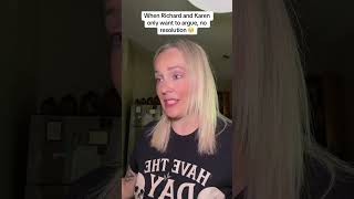 Richard And Karen Were Not Want To Argue, No Resolution