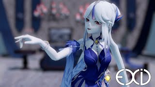 Genshin Impact Mmd 4K Uhd60Fpsningguang Orchids Evening Gownexid이엑스아이디 - Me&You