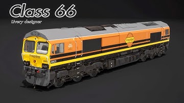 Class 66 ( TSW2/ PS4) Freightliner on livery designer - Time Elapse