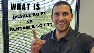 What Is Usable Square Feet vs Rentable Square Feet?  #Shorts