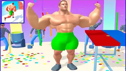 Muscle Rush Gameplay All Levels 6-10 (iOS/Android)