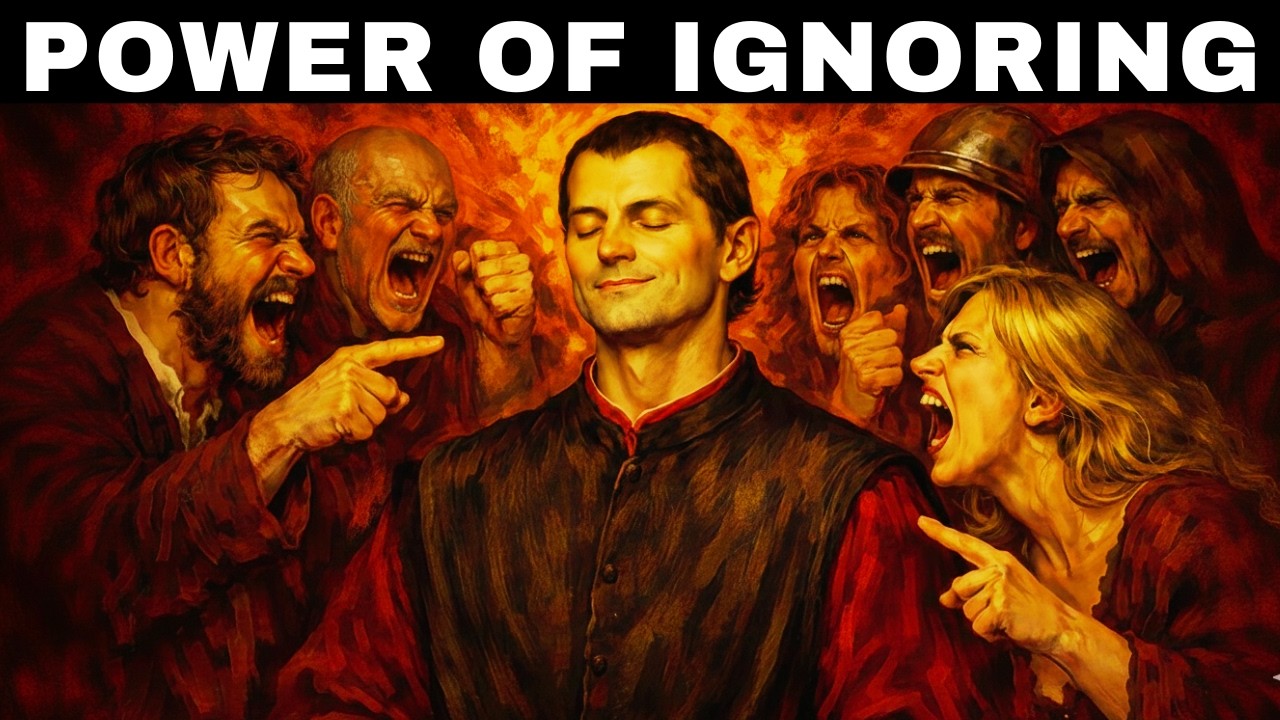 Never React, Never Explain, Just Ignore  Machiavelli’s 7 Dark Psychology Tricks