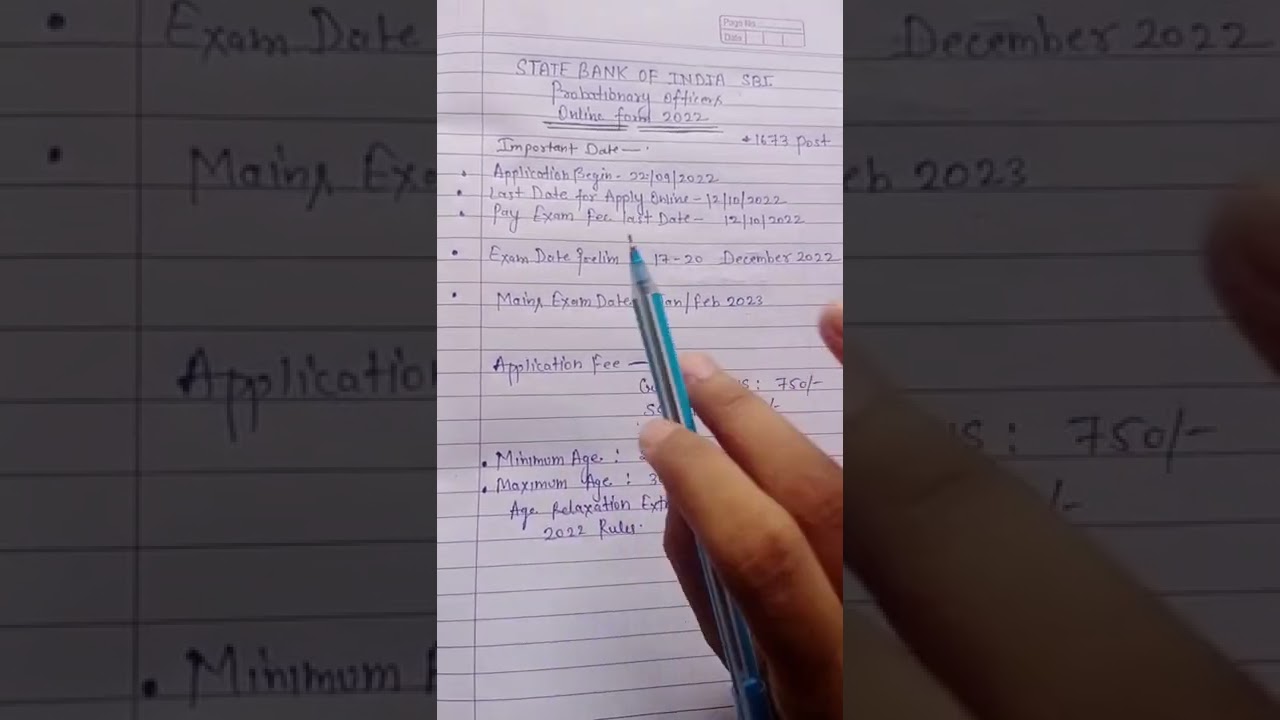 SBI PO👍 ||application form 2022||