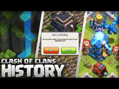 The History of Clash of Clans (2012 -2018) 6 Year Anniversary Special!