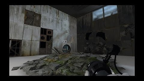 Portal 2 Test Chamber #294 Overgrown chamber (test)