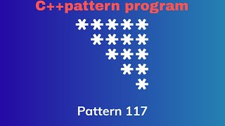 c++pattern program tutorial video | #shorts #shortvideo #youtubeshorts #coding
