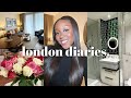 LONDON VLOG | my new apartment tour, healthy routine, catch up, shopping + more!