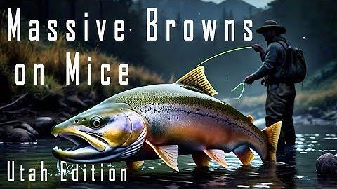 Chasing MASSIVE Trout at NIGHT! Fly Fishing With Mice Pt.1