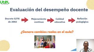 INCIDENCIA DE LA EVALUACIÓN DOCENTES 1278 I E P S GAMARRA
