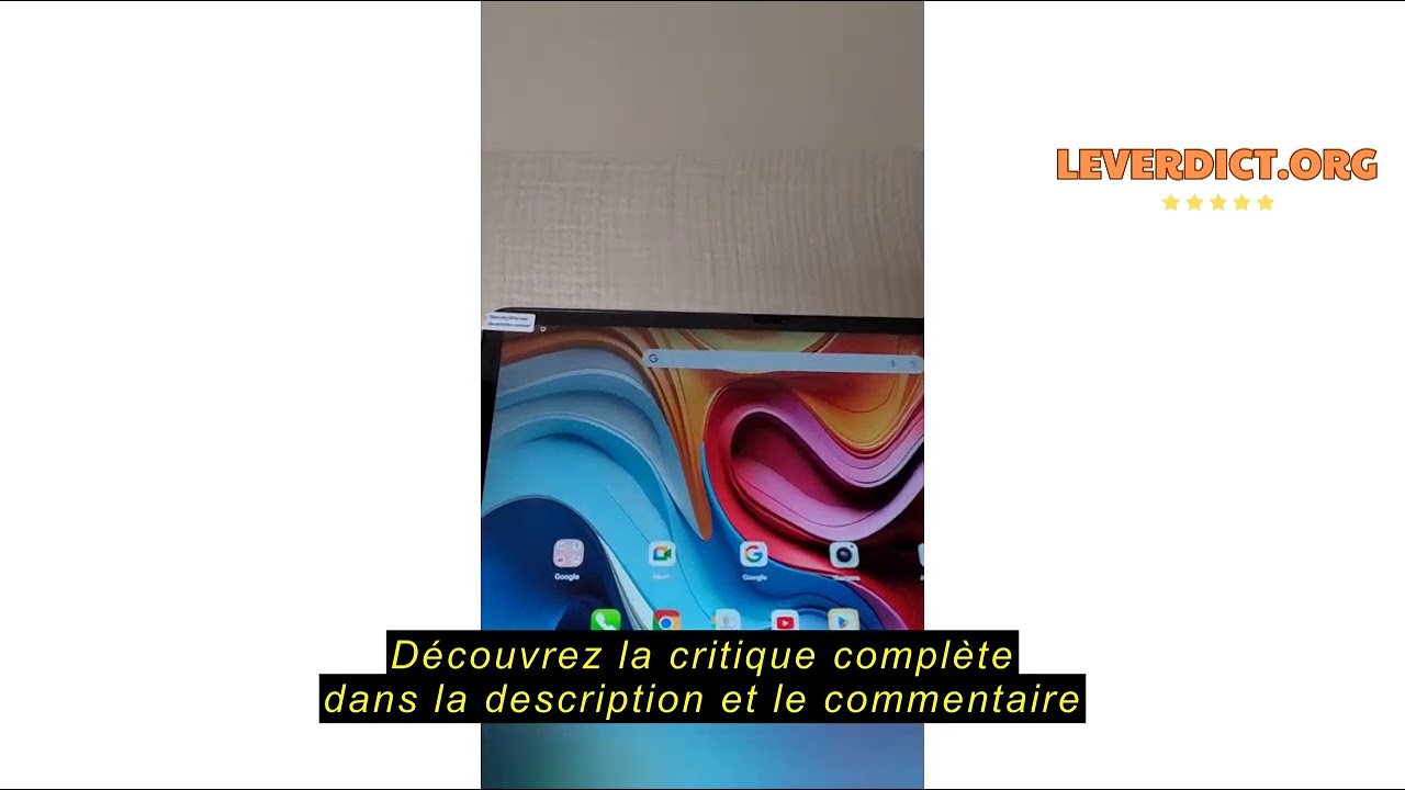 TECLAST T60Plus Tablette 12 Pouces 2K 90Hz Android 14 - 16Go RAM 128Go ROM MTK G88 Octa-Core 4G LTE 8000mAh