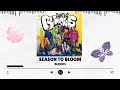 BUDDiiS - Season To Bloom (Karaoke) with Lyrics [Rom/Eng/Kan]