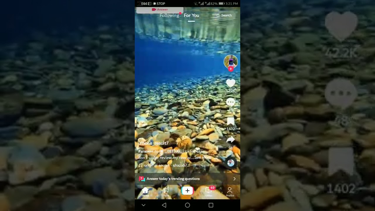 TIK TOK VIDEO UNDER WATER - YouTube
