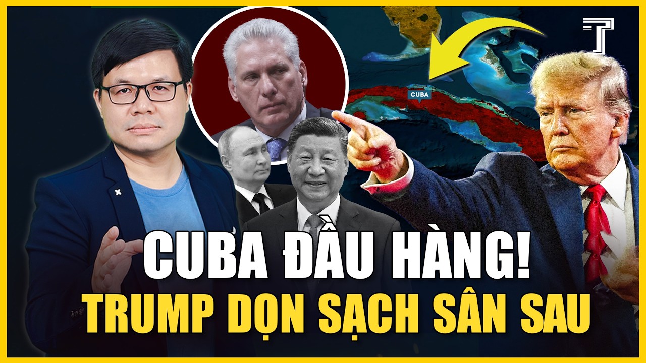 NGHỆ THUẬT BẤT CHIẾN TỰ NHIÊN THÀNH CỦA TRUMP: KHUẤT PHỤC CUBA KHÔNG CẦN NỔ MỘT PHÁT SÚNG!