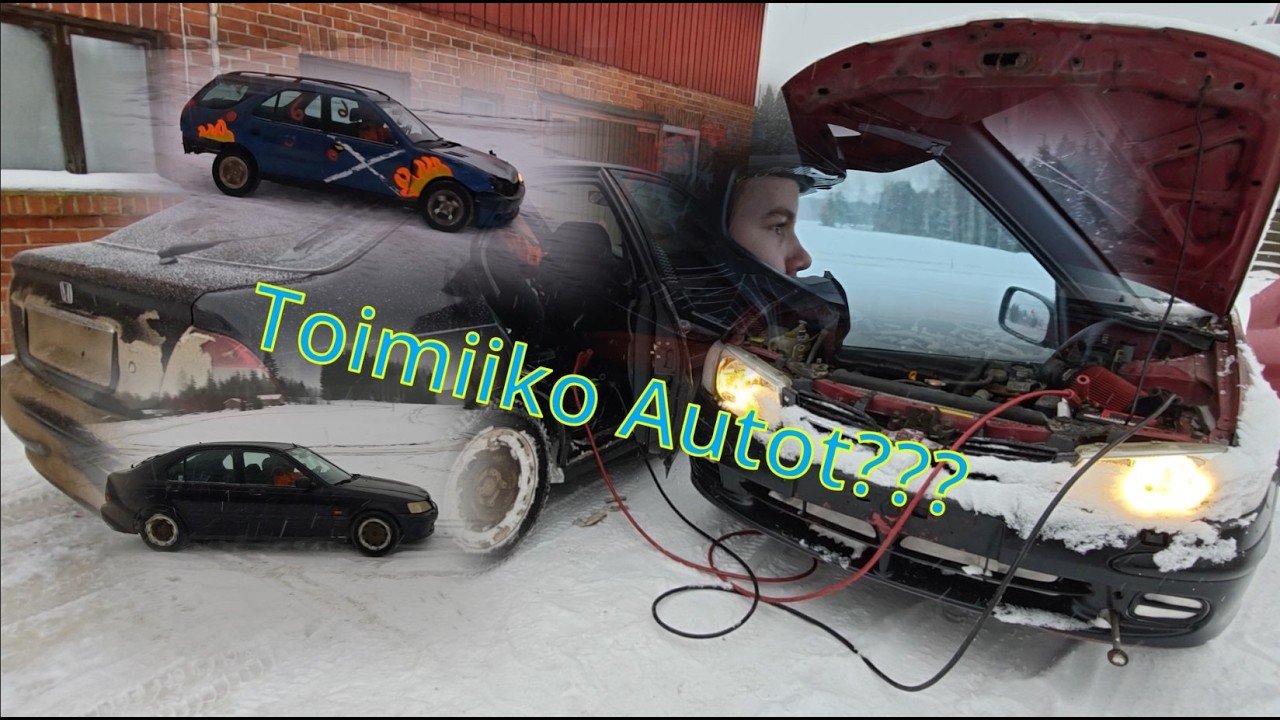 Peltoautojen Herättely, Ajelu Ja Huudatus.