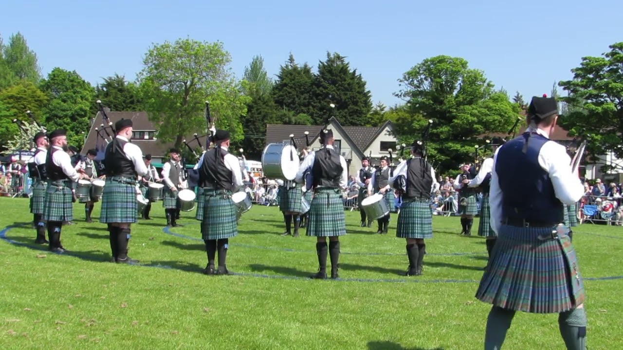 Inveraray and District Pipe Band @ UK Championships 2024