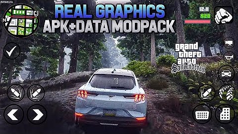 REAL GRAPHICS MODPACK - GTA SA ANDROID | APK+DATA | SUPPORT ANDROID 11 | GTA SA GRAPHICS MOD ANDROID