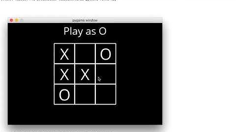 CS50 - AI - project 0 - search - tic tac toe