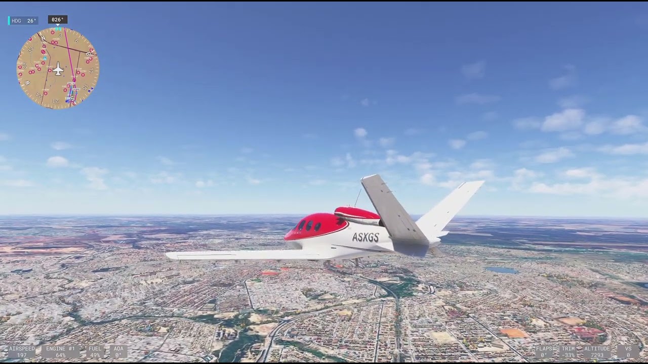 Microsoft Flight Simulator 2024 | Operating Cirrus Vision Jet G2 | Gameplay