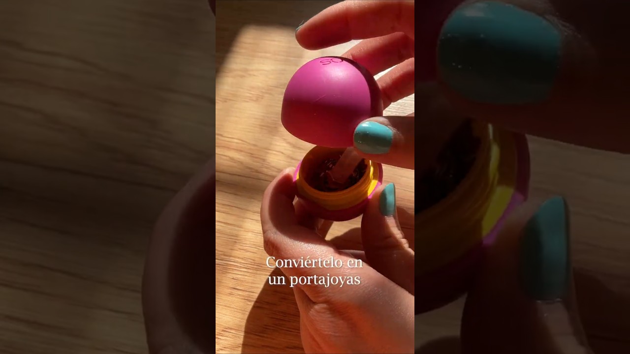 Rehúsa tu envase de eos! 