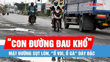 Quốc lộ 62 (tỉnh Tây Ninh) xuống cấp, nguy cơ gây tai nạn giao thông