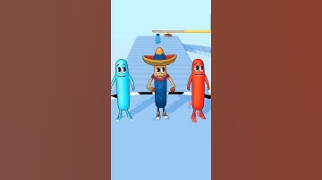 Wacky Run 🤣 Gameplay Walkthrough | All levels | Android,ios mobile | New big update #shorts games